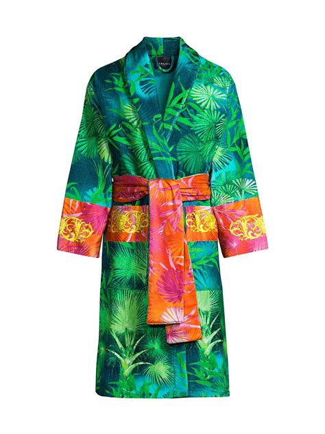 versace jungle robe|versace men's robes.